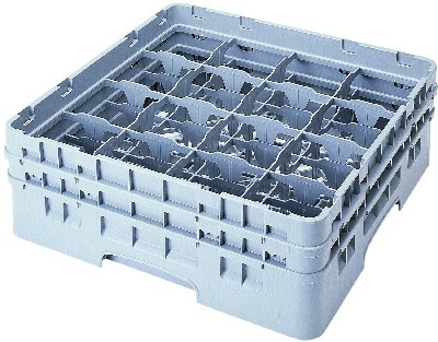 Gläserkorb 16 Fächer 500 x 500 x 143 mm